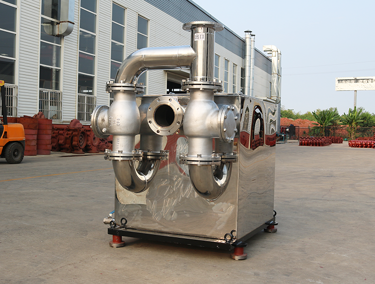 明珠污水提升設(shè)備測試現(xiàn)場